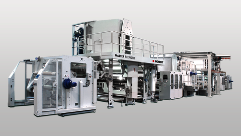 MASTER RX 700F l 700FTD - Extrusionsbeschichtungslinie - Übersicht | BOBST